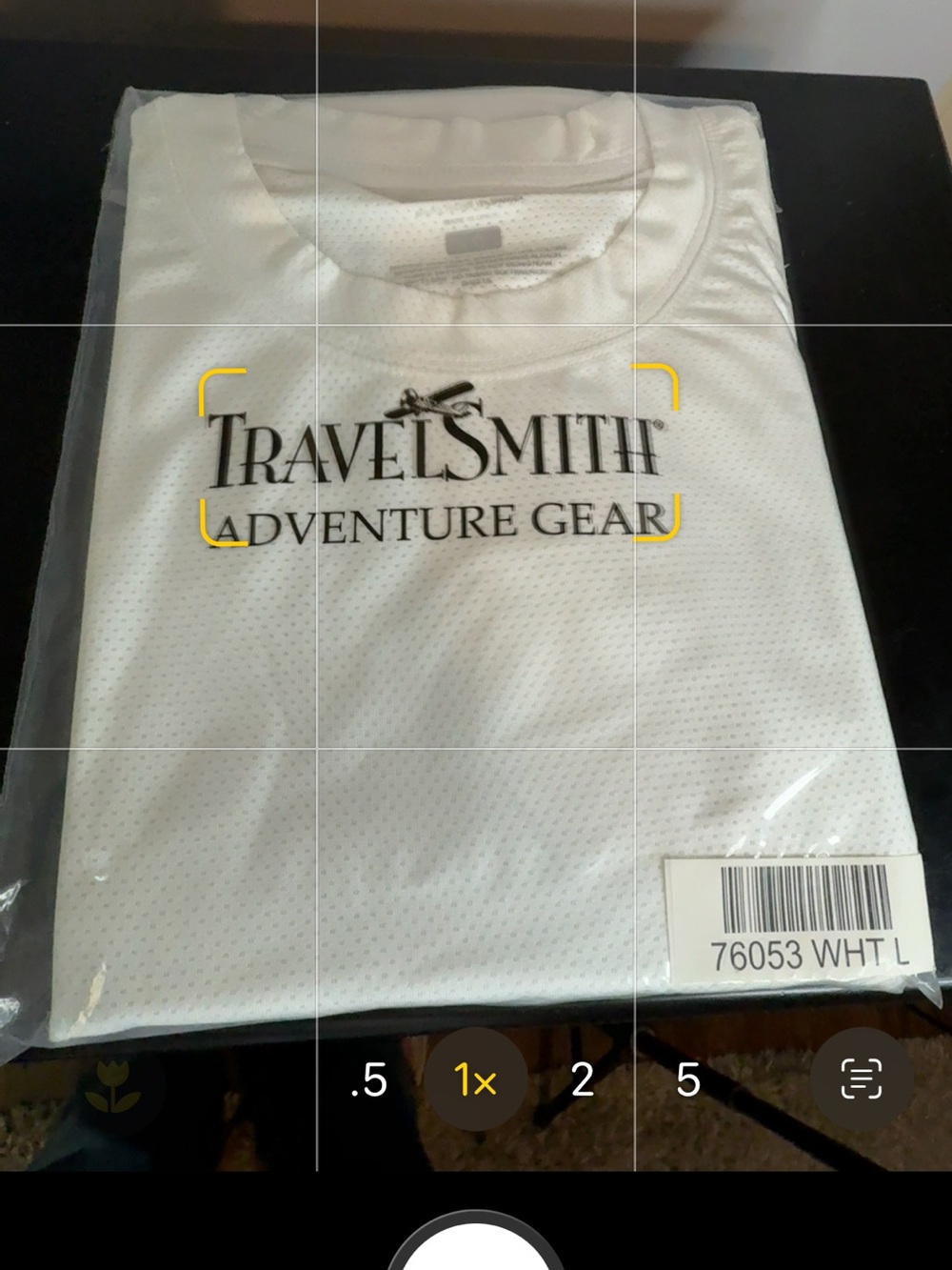 TravelSmith White Men's Adventure Gear Tee - L